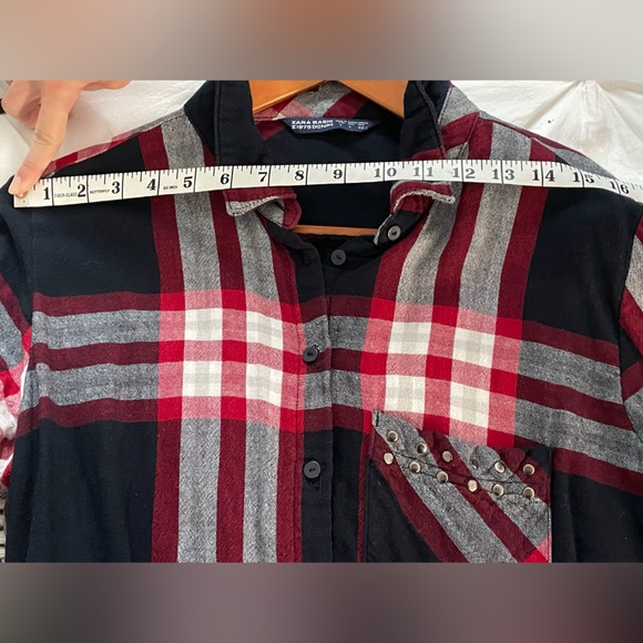 Zara Basic plaid dress - Picture 2 of 3